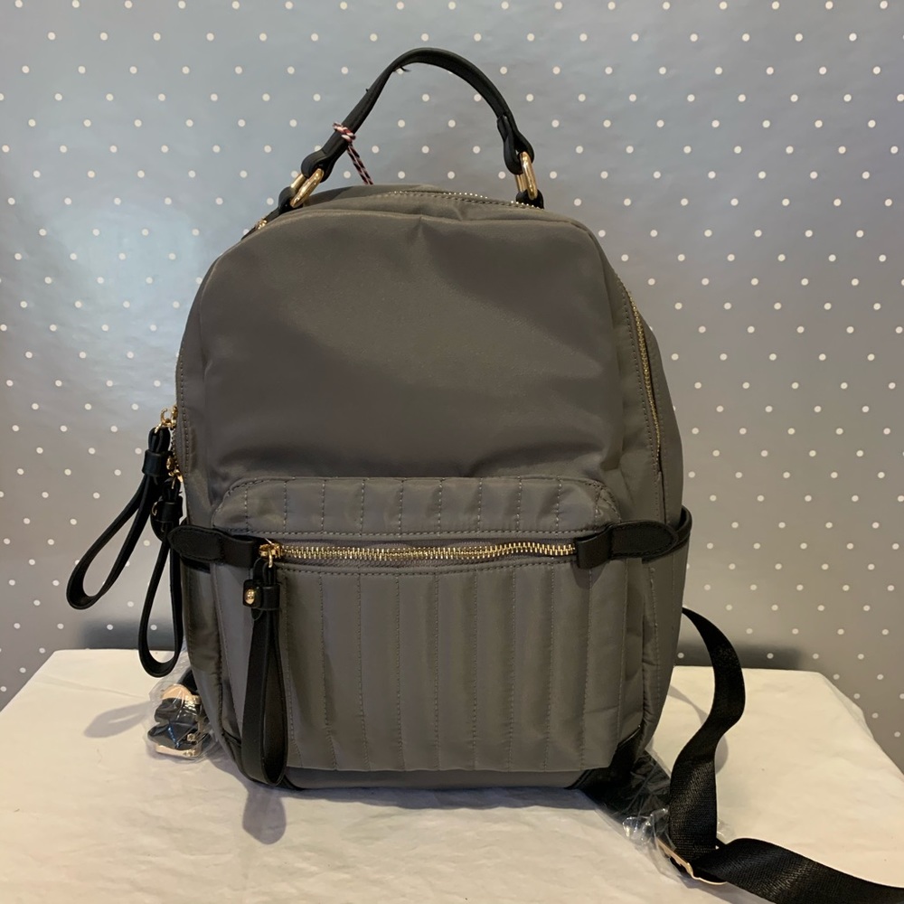 Urban Expressions Vegan Samba Backpack in Gray